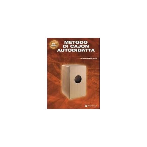 BERTOZZI METODO CAJON AUTODIDATTA + CD E DVD