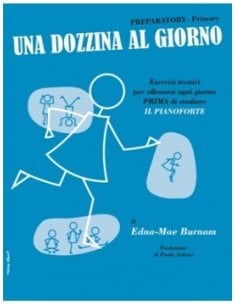 BURNAM DOZEN A DAY PREPARATORIO ITALIANO