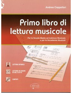 CAPPELLARI PRIMO LIBRO LETTURA MUSICALE