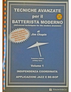 CHAPIN TECNICHE AVANZATE BATTERISTA MODERNO