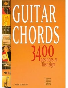 CHESTER GUITAR CHORDS 3400 POSIZIONI