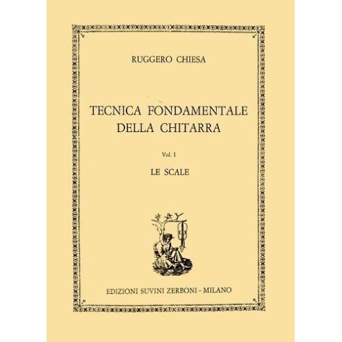 CHIESA TECNICA FONDAMENTALE  VOL.1  - SCALE