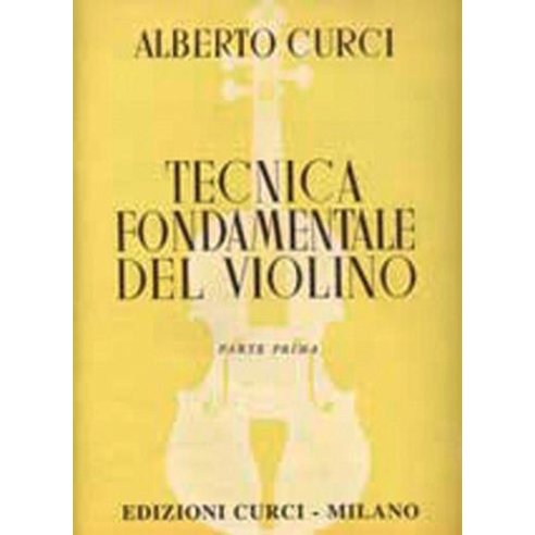 CURCI TECNICA FONDAMENTALE VIOLINO VOLUME 2