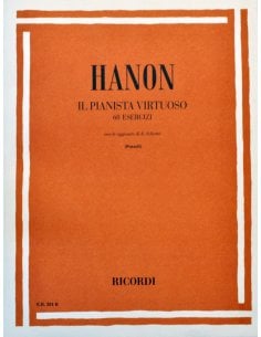 HANON IL PIANISTA VIRTUOSO 60 ESERCIZI CON AGGIUNTE SCHOTTE