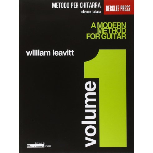 LEAVITT METODO MODERNO PER CHITARRA VOLUME 1