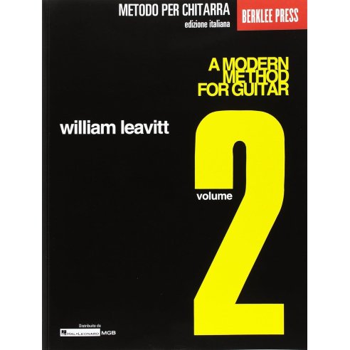 LEAVITT METODO MODERNO PER CHITARRA VOLUME 2