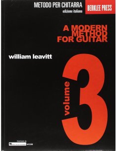 LEAVITT METODO MODERNO PER CHITARRA VOLUME 3