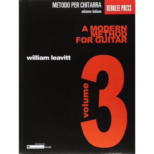 LEAVITT METODO MODERNO PER CHITARRA VOLUME 3