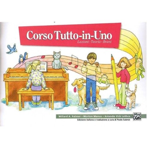 PALMER/MANUS CORSO TUTTO IN UNO PIANOFORTE LIVELLO 1 MB105