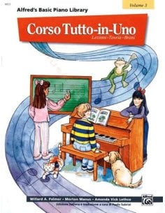 PALMER/MANUS CORSO TUTTO IN UNO PIANOFORTE LIVELLO 3 MB107