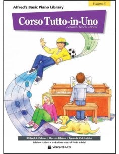 PALMER/MANUS CORSO TUTTO IN UNO PIANOFORTE LIVELLO 5 MB109