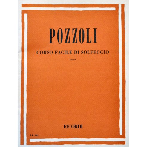 POZZOLI CORSO FACILE SOLFEGGIO PARTE II