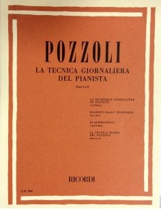 POZZOLI TECNICA GIORNALIERA DEL PIANISTA PARTE I E II