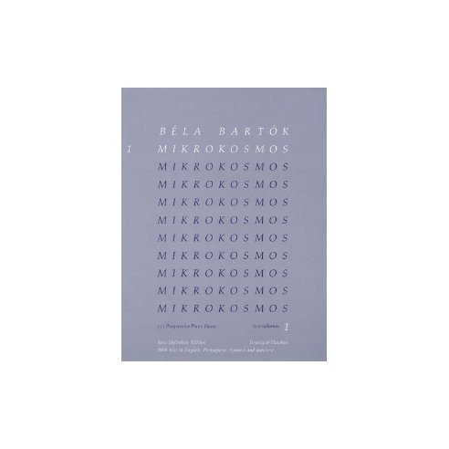 BARTOK MIKROKOSMOS VOLUME 1