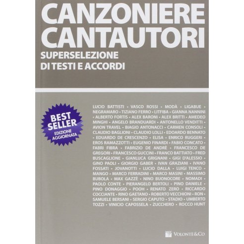 CANZONIERE CANTAUTORI