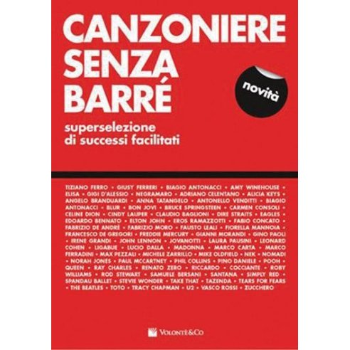 CANZONIERE SENZA BARRE'