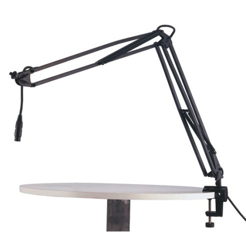 K&M 23850-321-55 MICROPHONE DESK ARM NERO
