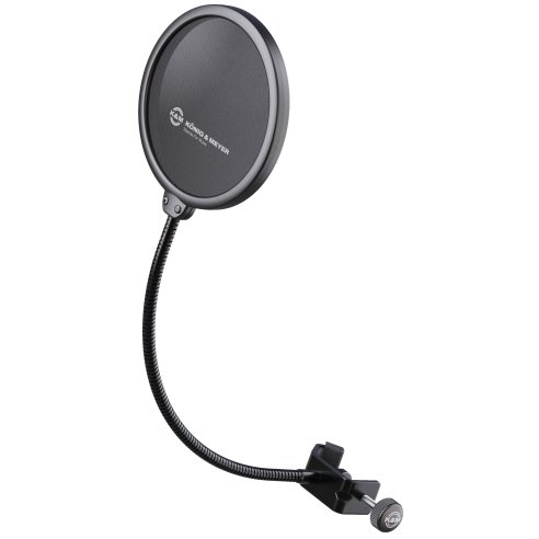 K&M 23956 POP SHIELDS BLACK