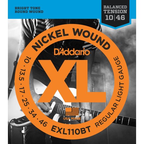 D'ADDARIO EXL110BT BALANCED REGULAR LITE 10/46