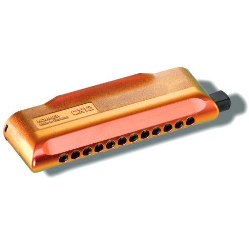 HOHNER CX12 JAZZ RED TO GOLD 7545/48 C (DO)