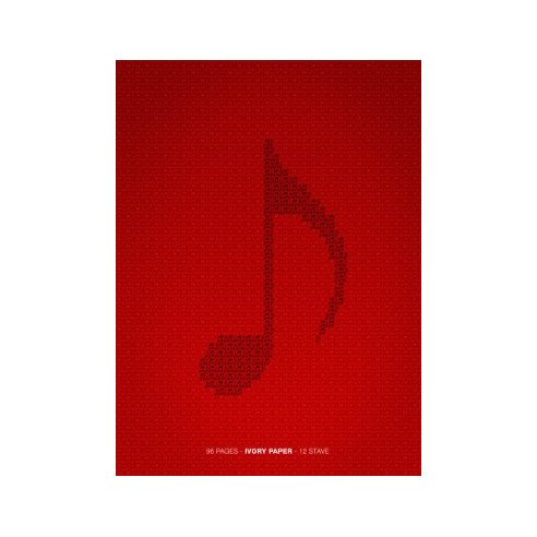 QUADERNO MUSICA 96 PAGINE 12 RIGHI  CON SPIRALE MB378