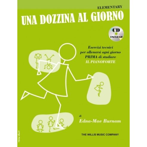 BURNAM UNA DOZZINA AL GIORNO ELEMENTARY + CD