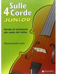 LEROSE SULLE 4 CORDE JUNIOR A COLORI - METODO VIOLINO