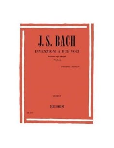 BACH J.S. INVENZIONI A DUE VOCI - PER PIANOFORTE