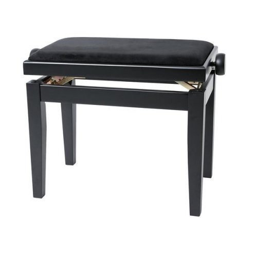 GEWA PANCA PIANOFORTE DELUXE NERO SATINATO/NERO