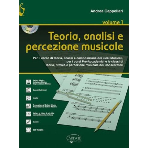 CAPPELLARI TEORIA ANALISI E PERCEZIONE MUSICALE VOL 1 AOL