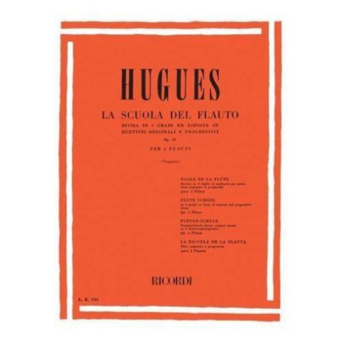 HUGUES LA SCUOLA DEL FLAUTO OP.51 - I GRADO