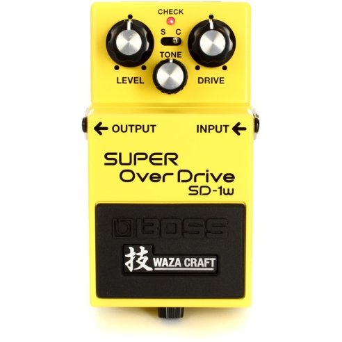 BOSS SD-1W SUPER OVERDRIVE WAZA CRAFT