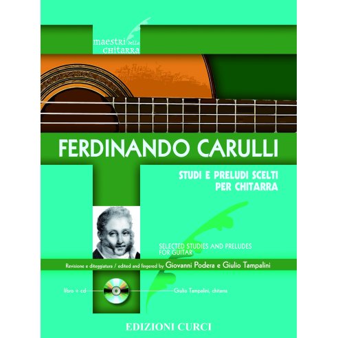 CARULLI STUDI E PRELUDI SCELTI CHITARRA + CD