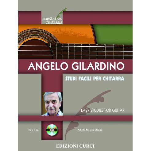 GILARDINO STUDI FACILI PER CHITARRA + CD