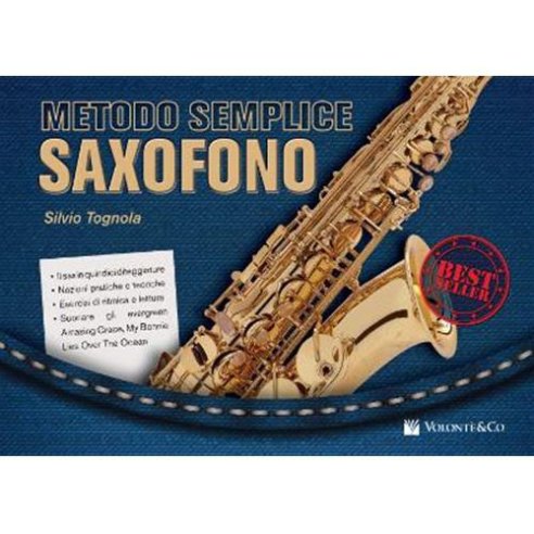 TOGNOLA METODO SEMPLICE SAXOFONO MB582