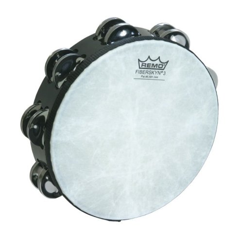 REMO TA-5208-70 TAMBURELLO 8" NERO - FIBERSKYN