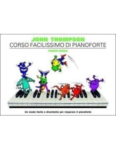 THOMPSON CORSO FACILISSIMO DI PIANO TERZA PARTE + CD
