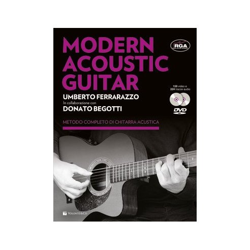 FERRARAZZO/BEGOTTI MODERN ACOUSTIC GUITAR + 2 DVD
