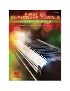 AAVV FIRST 50 CHRISTMAS CAROLS YOU SHOULD PLAY ON PIANO