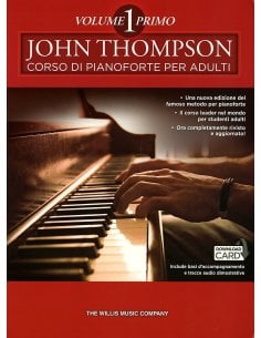 THOMPSON CORSO PIANO PER ADULTI VOLUME 1 + CD