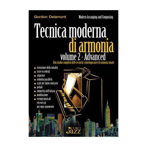 DELAMONT TECNICA MODERNA DI ARMONIA - ADVANCED VOLUME 2