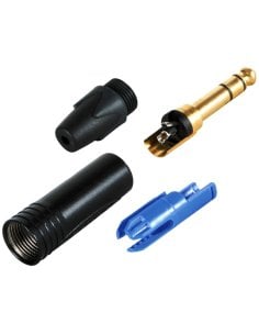 NEUTRIK NP3X-B JACK TRS NERO CONTATTI ORO