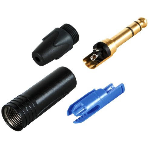 NEUTRIK NP3X-B JACK TRS NERO CONTATTI ORO