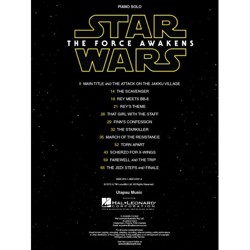 STAR  WARS - THE FORCE AWAKENS