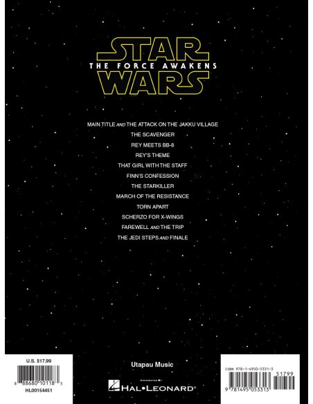 STAR  WARS - THE FORCE AWAKENS STAR  WARS - THE FORCE AWAKENS