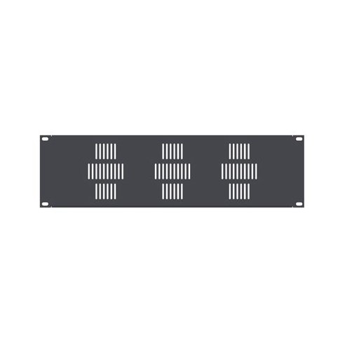 APEXTONE AP-RR3UV PANNELLO RACK CIECO 3 UNITA' VENTILATO