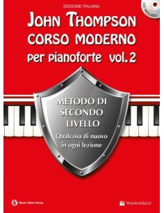 THOMPSON CORSO MODERNO PER PIANOFORTE VOLUME 2 + CD