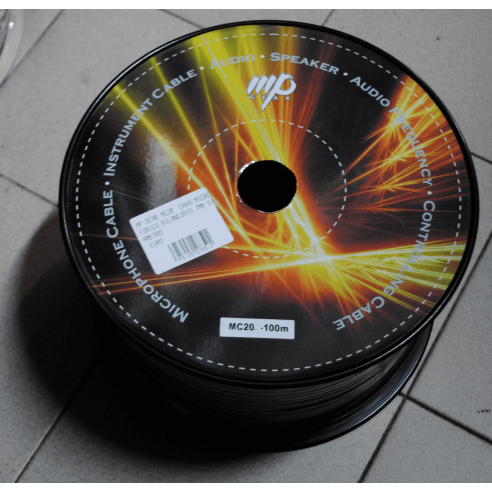 MP GEAR MC203 CAVO MICROFONICO BILANCIATO 6MM DIAMETRO