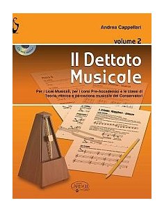 CAPPELLARI IL DETTATO MUSICALE VOLUME 2 + CD