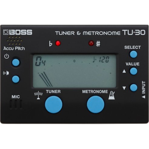 BOSS TU-30 ACCORDATORE & METRONOMO